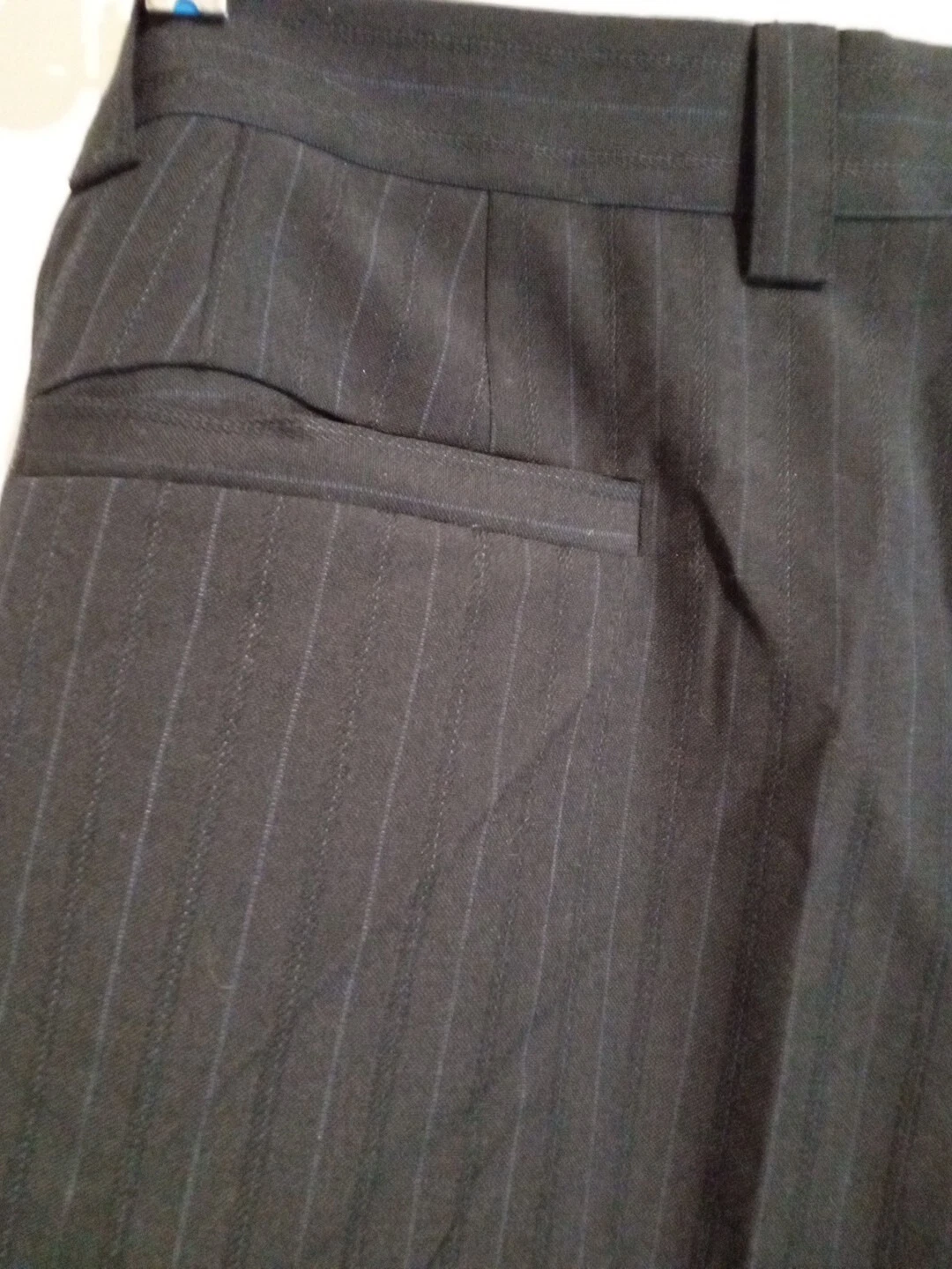 pantalone versace uomo 52 colore grigio righe