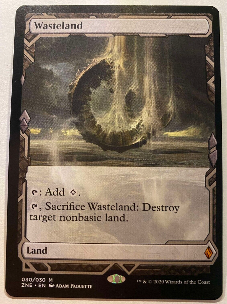 MtG Zendikar Rising Expeditions Wasteland Regular Near Mint 030 | eBay