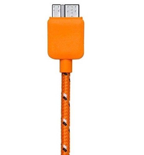 NTJ 3FT Braided 3.0 USB power cord Charger Cable For Samsung Galaxy S5 Note 3 - Picture 8 of 22