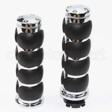 1" Motorcycle Hand Grips Fit For Yamaha V Star 650 950 1100 Classic Custom