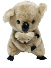Dakin Koala Bear Mom Baby Set Plush Stuffed Animal 1978 on tag