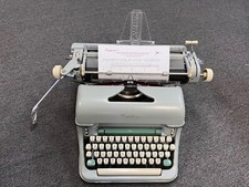 Olympia SG-1 REFURBISHED- RARE Cyrllic typeface Mint condition + NEW platen thumbnail