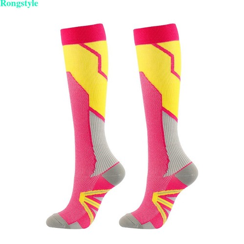 Calze a compressione calze ginocchio donna uomo medico 20-30 mmHG S/M - X/XL - Foto 18 di 19