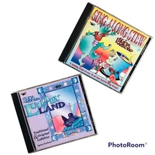 NOS Lot of 2 Vtg Linda Arnold CDs Lullaby Land 1994 Sing Along Stew 1995 SEALED