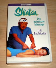 VHS Film - Shiatsu - Die asiatische Massage - mit Pat Morita - Videokassette