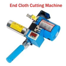 220V Fabric Cloth End Cutter Tracker LCD Counting Cloth Cutting Machine