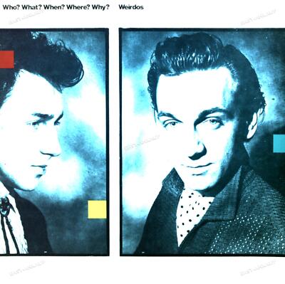 Weirdos - Who? What? When? Where? Why? Maxi (VG+/VG+) '