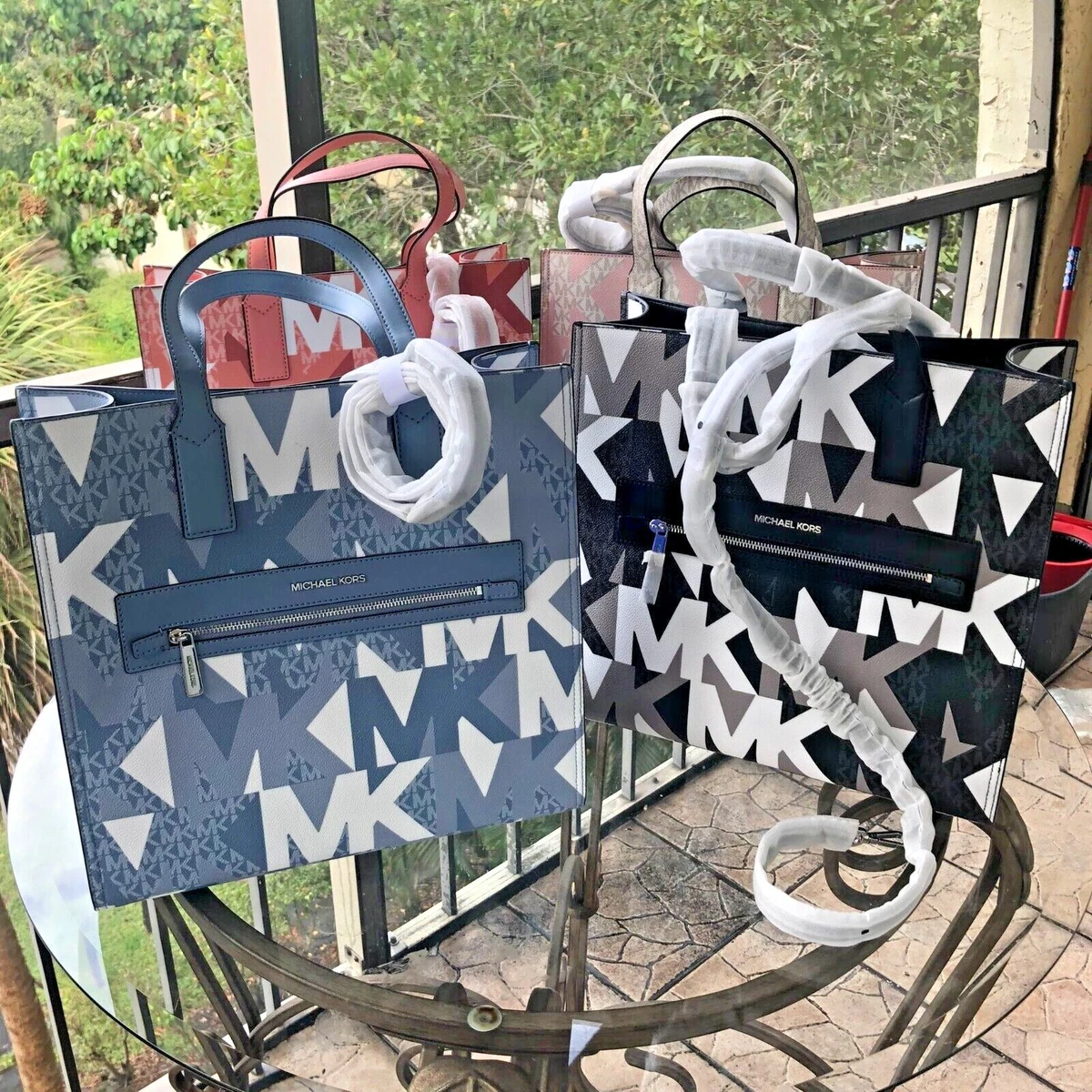 Michael kors 2 tone purse sale