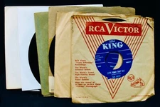 EARL BOSTIC~BILL DOGGETT~HANK BALLARD ✦ 10 Funk Jazz  45's~KING Records