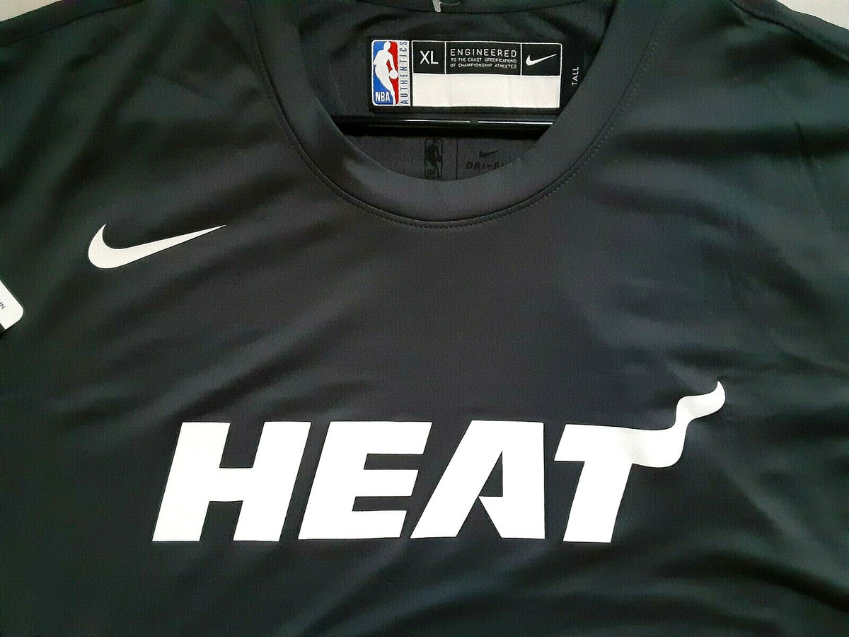 Nike NBA Dri-Fit Miami Heat Long Sleeve Shooting Shirt AV0907-060