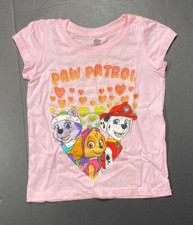 PAW PATROL GIRLS T-SHIRT / Nickelodeon / Kid Size / E28