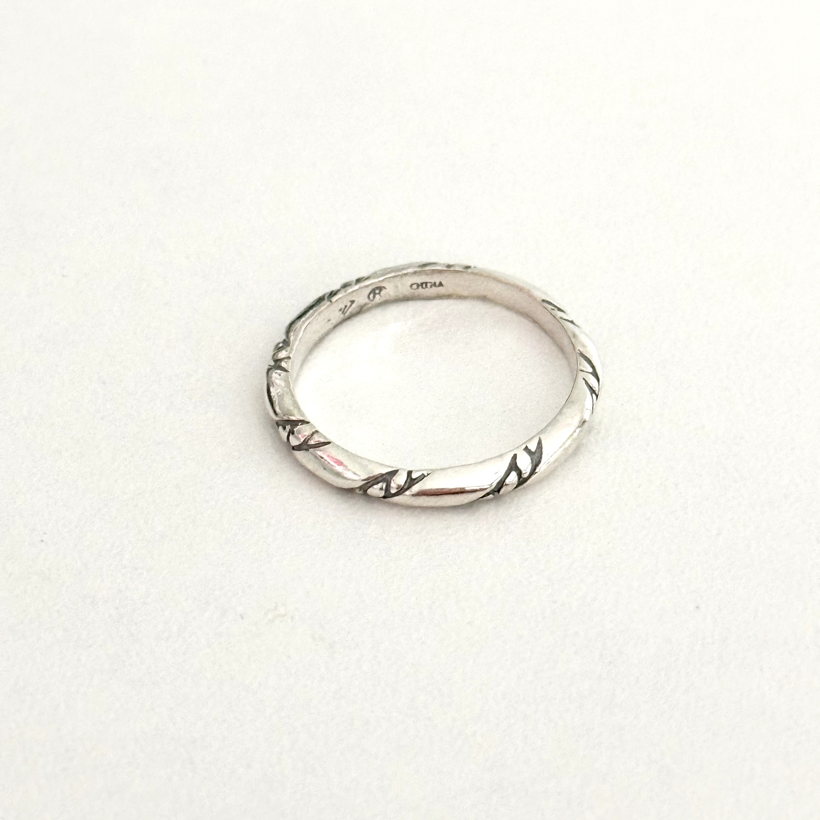 Silpada  925 Sterling Silver Thin Stackable Desig… - image 1