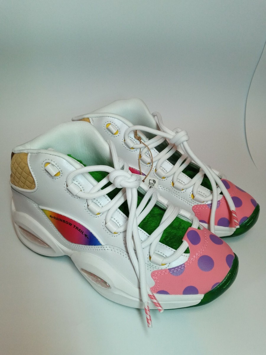 Reebok Allen Iverson Question Mid Candy Land Men's Size