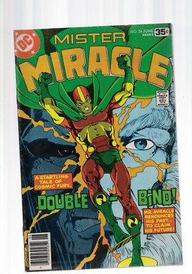 Dc Comics Mister Miracle No. 24 June 1978 35c USA