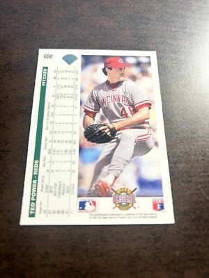⚾️1992 Upper Deck #680 Ted Power C124 | eBay