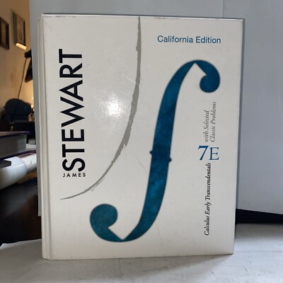 Calculus Early Transcendentals by James Stewart (Hardcover) 7E