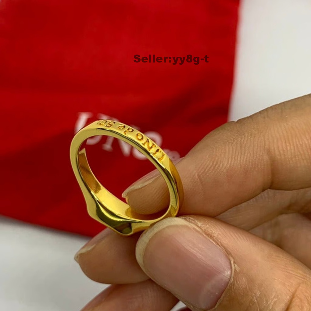 New Uno RING COBRA gold Gray rectangular crystal … - image 5