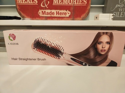 Cayzor Plancha de Pelo Iónico Cepillo De Pelo Profesional De Cerámica | eBay