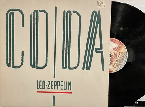 Led Zeppelin - Coda LP 1982 Swan Song – 790051-1 [Greece] VG+/VG+