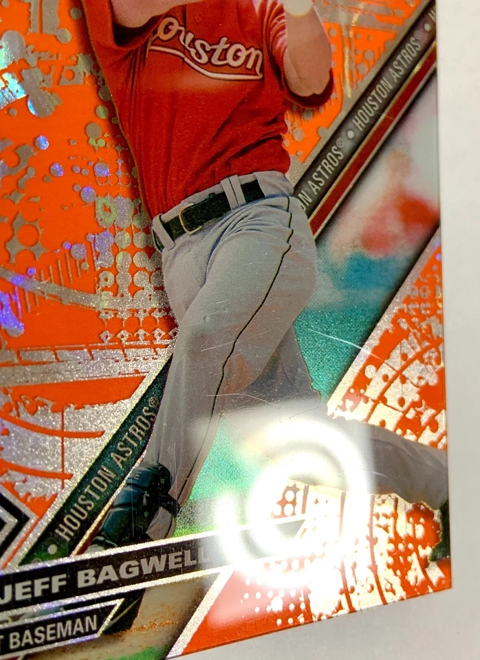 Jeff Bagwell 2017 Topps High Tek Orange Astros #HT-JB /25 - Image 2 of 4