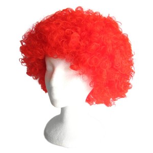 red 70s wig