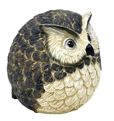 Gift Essentials Key Hider Stocky Owl Kritter Key Holder Patio & Garden Ornament
