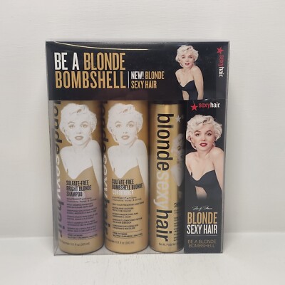 Sexy Hair Be A Blonde Bombshell Kit | New | Free Shipping | eBay
