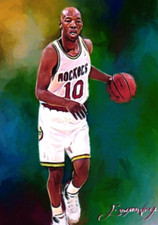 Sam Cassell 2018 Authentic Artist Signed Limited Edition Print Card 50 of 50