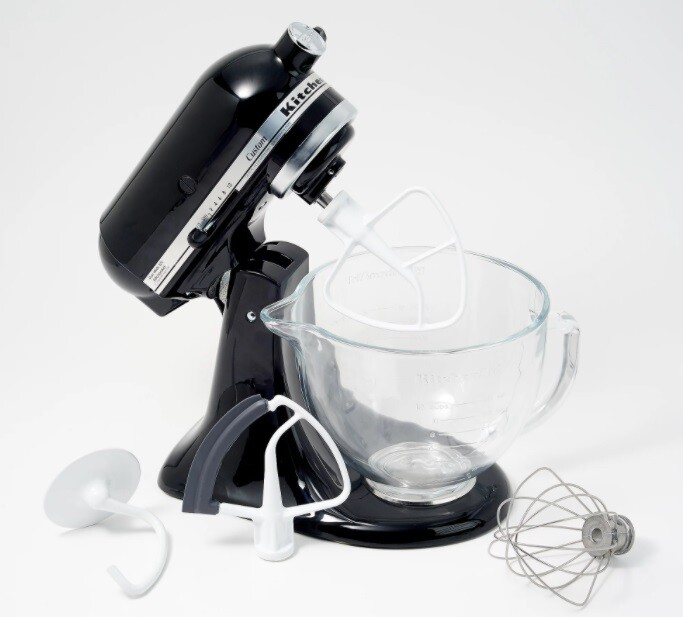 KitchenAid 5-qt Artisan 325W Tilt-Head Stand Mixer w/ Glass