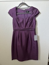 Adrianna Papell Formal Purple Dress - Size 4P (petite)