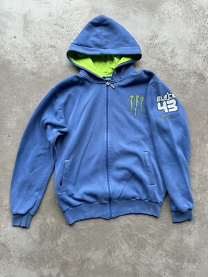 Monster Motorsport Ken Block 43 ford racing zip up hoodie | eBay