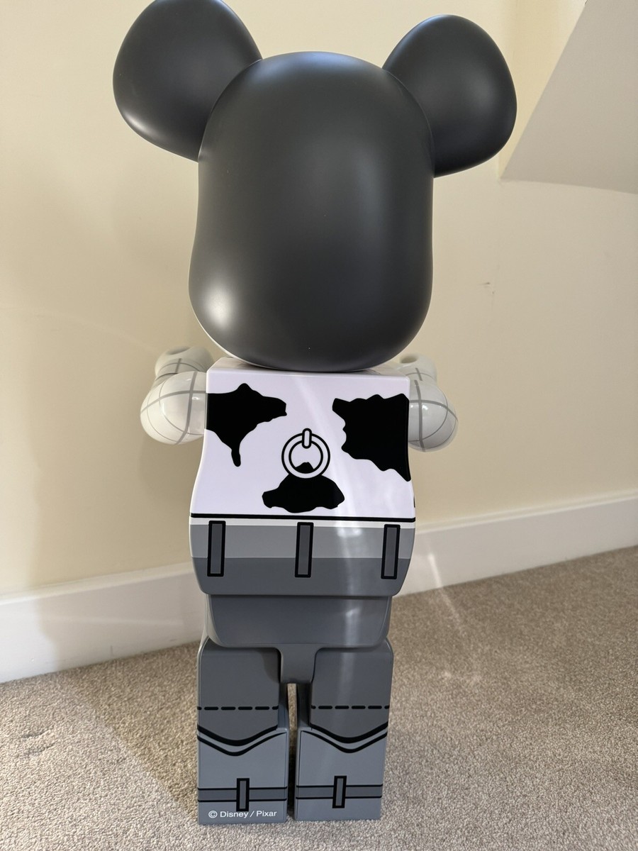 BE@RBRICK WOODY B&W Ver. 1000％ Bearbrick Woody (Toy Story) B&W 1000% – The Hype Room Official Store