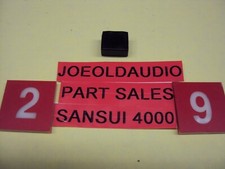 Sansui Model 4000 Receiver Black Push Button Knob. Read Below. Parting Out 4000