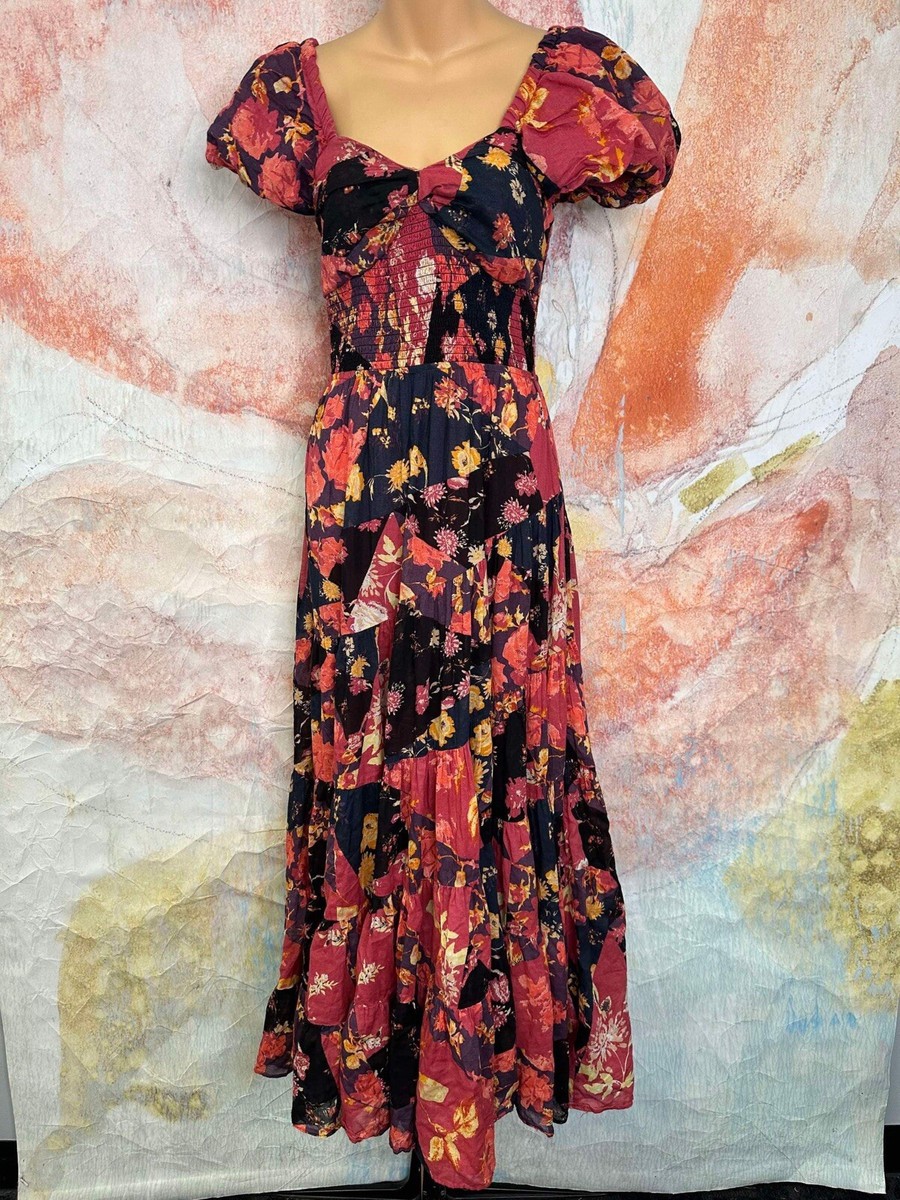 free people short sleeve sundrenched dress Free People - Short Sleeve Sundrenched Maxi Dress - Bed Bath & Beyond