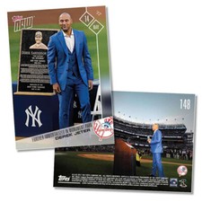 Derek Jeter 2017 Topps Now #148 New York Yankees - Monument Park
