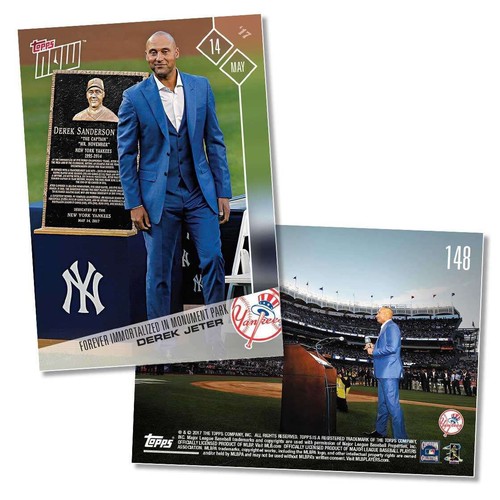 2017 Topps Now 148 Derek Jeter