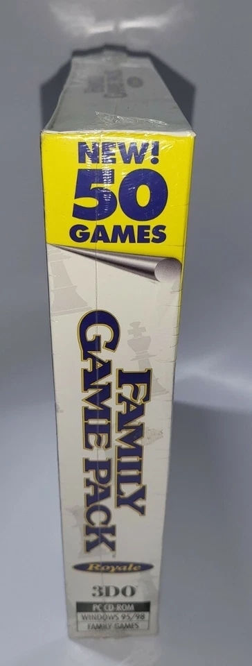 Family Game Pack Royale Greatest Hits 3DO PC CD ROM Complete Version - SEALED! - Image 2 of 4