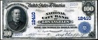 HGR SUNDAY 1902 $100 LOS ANGELES CA ((X-RARE 3 Known)) VERY LIGHTLY CIRCULATED — photo 2