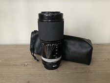 Nikkor-C 80-200 mm f 4,5 obiettivo zoom non AI MF ++++ ottica e custodia morbida Nikon SS-24