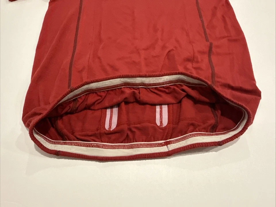 Camiseta deportiva de ciclismo SmartWool para hombre mediana borgoña Foto 4 de 4