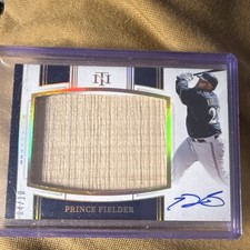 2025 Panini National Treasures Legendary Jumbo Lumber Prince Fielder /10