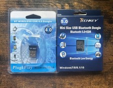 BT Wireless CSR 4.0 Dongle USB Plug and Play  Techkey 5.0 EDR  New