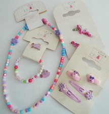 XL Konvolut Mädchen Schmuck BBKlostermann Kette Ring Ohrclips Spängchen UVP 19,8