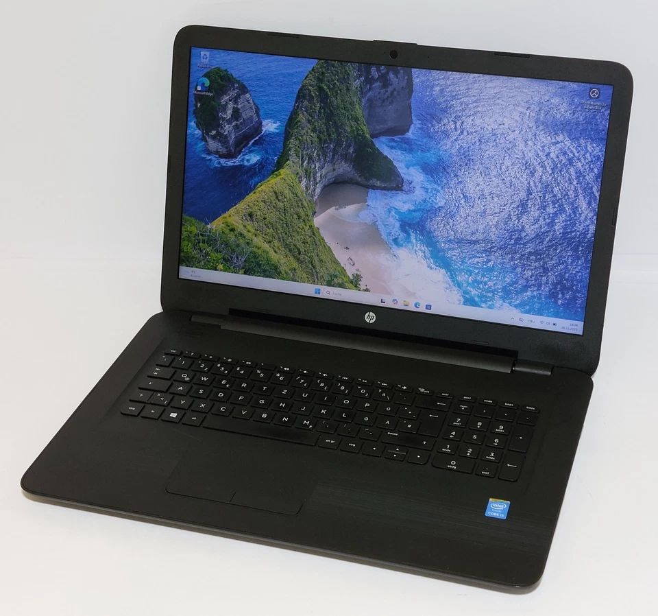 HP Notebook 17,3 Zoll Intel Core i3-5005U 12GB RAM 256GB SSD Win 11 - Bild 2 von 4