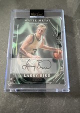 2026 Wild Card Matte Metal Larry Bird Auto Color Match True 1/1 - New Product 🔥