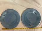Set of 2 Periwinkle Blue Fiestaware Dinner Plates