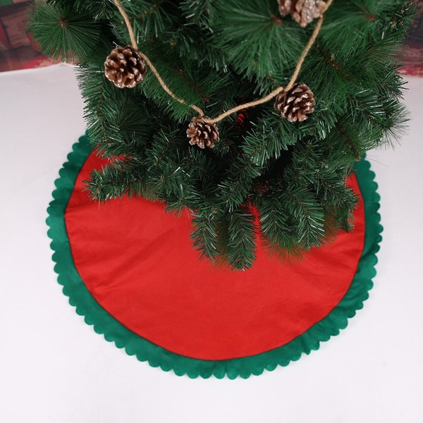 1PC Moda y Creativa Falda Árbol de Navidad Alfombra Decoración de Navidad