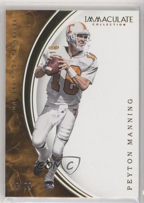 2016 Panini Immaculate Collegiate 18/99 Peyton Manning #45 HOF 2r5