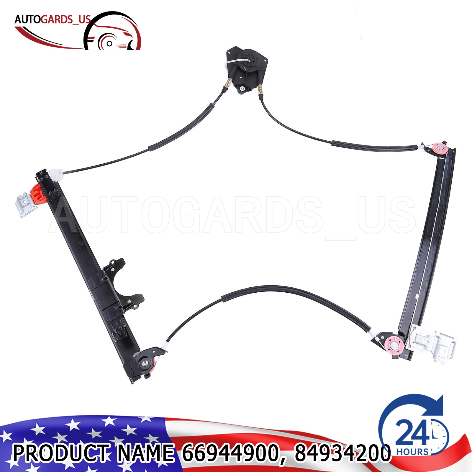 Maserati Quattroporte 2003-2013 FRONT+LEFT Window regulator P/N 167576