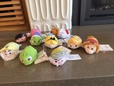 Disney Tsum Tsum Tangled Mini Plush 3.5  Lot Of 11 With Tags See Description